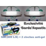 Bassin de jardin : SYSTÈME ANTI-GEL 600 L/H, Dispositifs anti-gel