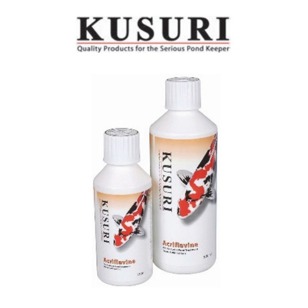 Bassin de jardin : KUSURI ACRIFLAVINE 250ml, Fin de série