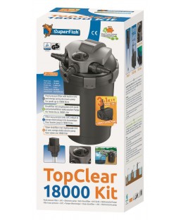 Bassin de jardin : SuperFish TOPCLEAR KIT 18000 UVC18W, Kit Superfish