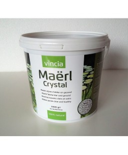 Bassin de jardin : Maerl Crystal 2500ml (100% BIO), Traitement Vincia