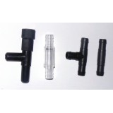 Bassin de jardin : Set pompe à air 4-6mm, Raccords tuyaux pompe à air