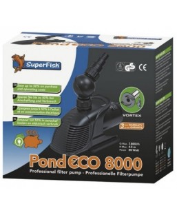 Bassin de jardin : SF Pond eco 8000 (7200 L/H), Fin de série