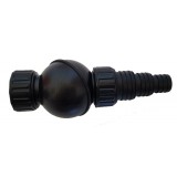 Bassin de jardin : raccord boule 1"1/2 taraudé, Fin de série
