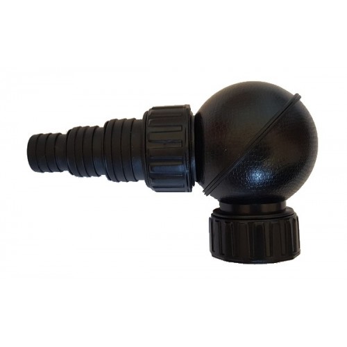 Bassin de jardin : raccord boule 1"1/2 taraudé, Fin de série Bassin de jardin : raccord boule 1"1/2 taraudé, Fin de série