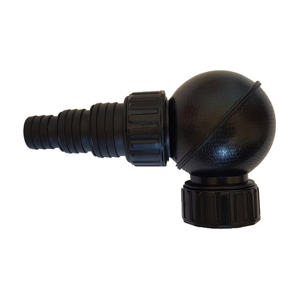 Bassin de jardin : raccord boule 1"1/2 taraudé, Fin de série