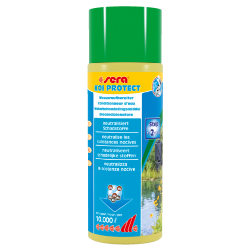 Bassin de jardin : Sera KOI PROTECT 500ml (10m3), Traitement Sera