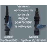 Bassin de jardin : Valve backwash topclear 5000 (évacuation), Raccords superfish