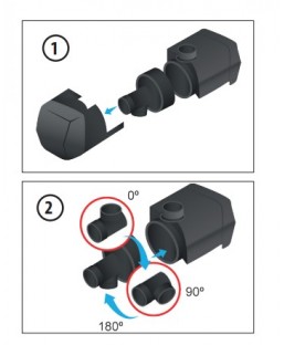 Bassin de jardin : Aqua Stark Eco 1400 (700 à 1400 L/H), Fin de série