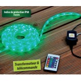 Bassin de jardin : BANDE LED RGB 5M +TELECOMMANDE, Fin de série