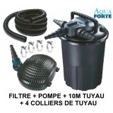 Bassin de jardin : KIT complet CBF-4000 Aquaforte, Kit Aquaforte