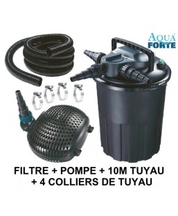 Bassin de jardin : KIT complet CBF-4000 Aquaforte, Kit Aquaforte