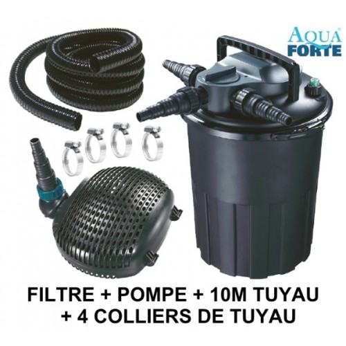 Bassin de jardin : KIT complet CBF-12000 Aquaforte, Kit Aquaforte