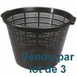 Bassin de jardin : 3 PANIERS LOTUS pour bassin diamètre 40 cm, Paniers rigides
