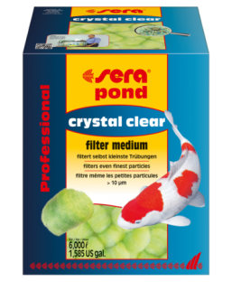 Bassin de jardin : SERA POND CRYSTAL CLEAR PROFESSIONAL 6M3, Traitement Sera