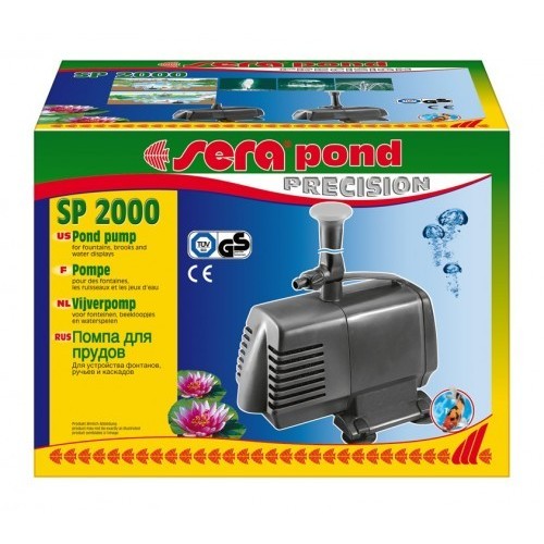 Bassin de jardin : Sera pond SP 2000 (2470 L/H), Pompes Sera Pond