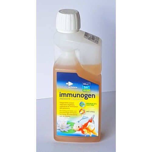 Bassin de jardin : Immunogen 5000, Traitements Aquatic Science