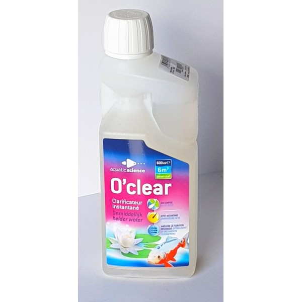 Bassin de jardin : O'clear 6000, Traitement Aquatic Science