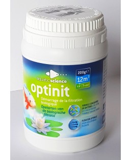 Bassin de jardin : Optinit 12000, Traitement Aquatic Science