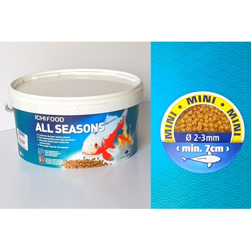 Bassin de jardin : ICHI FOOD ALL SEASON 1KG MINI, Nourriture Ichi Food Bassin de jardin : ICHI FOOD ALL SEASON 1KG MINI, Nourriture Ichi Food