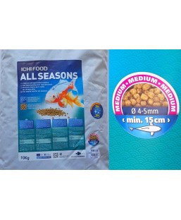 Bassin de jardin : ICHI FOOD ALL SEASON 10KG MEDIUM, Fin de série