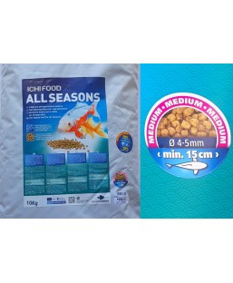 Bassin de jardin : ICHI FOOD ALL SEASON 10KG MEDIUM, Nourriture Ichi Food