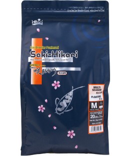 Bassin de jardin : Saki Hikari Multi Season M 2 kg, Nourriture Hikari