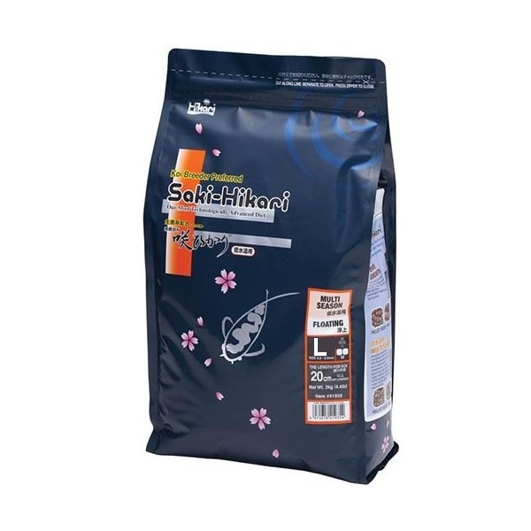 Bassin de jardin : Saki Hikari Multi Season L 5 kg, Nourriture Hikari