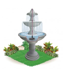 Bassin de jardin : Aqua Stark Eco 2200 (1400 à 2100 L/H), Fin de série