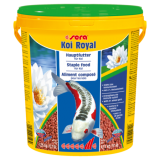 Bassin de jardin : SERA Koi Royal medium 21L (5.65KG), Nourriture Serapond