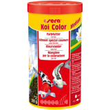 Bassin de jardin : SERA KOI COLOR Medium 1L (350g), Nourriture Serapond