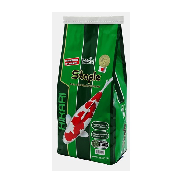 Bassin de jardin : Hikari Staple 5kg mini, Nourriture Hikari