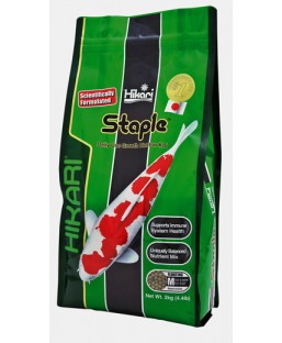 Bassin de jardin : Hikari staple 2KG medium, Nourriture Hikari