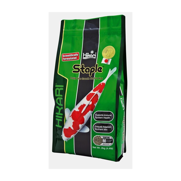 Bassin de jardin : Hikari staple 2KG medium, Nourriture Hikari