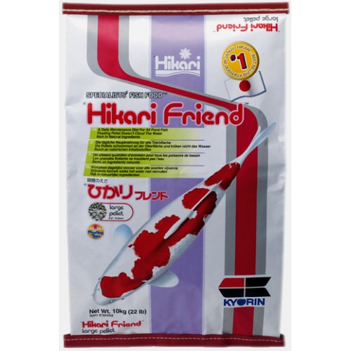 Bassin de jardin : Hikari friend 10KG large, Nourriture Hikari