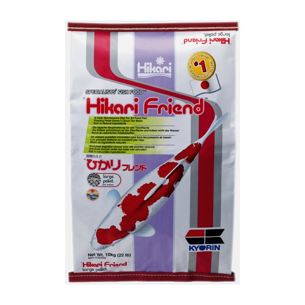 Bassin de jardin : Hikari friend 10KG large, Nourriture Hikari