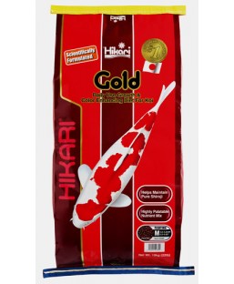 Bassin de jardin : Hikari Gold 10kg medium, Nourriture Hikari