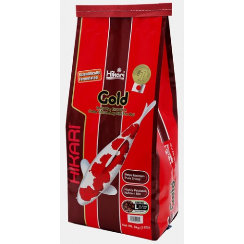 Bassin de jardin : Hikari Gold 5kg Large, Nourriture Hikari