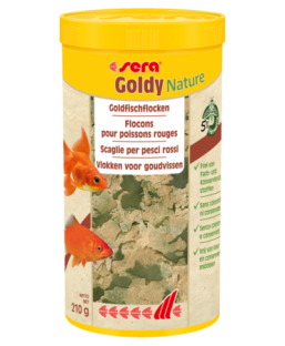 Bassin de jardin : sera Goldy Nature 1L (210g), Nourriture Serapond