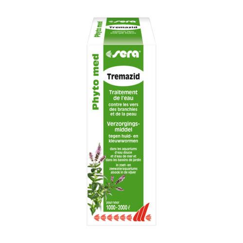 Bassin de jardin : sera Phyto med Tremazid 100ml (2000L), Traitements Sera