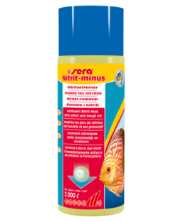 Bassin de jardin : sera Nitrite-moins 500ml (2000L), Traitement Sera