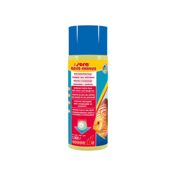 Bassin de jardin : sera Nitrite-moins 500ml (2000L), Traitement Sera