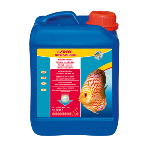 Bassin de jardin : sera Nitrite-moins 2500ml (10000L), Traitement Sera