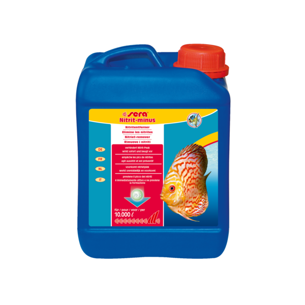 Bassin de jardin : sera Nitrite-moins 2500ml (10000L), Traitement Sera