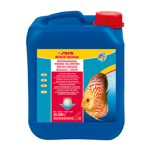 Bassin de jardin : sera Nitrite-moins 5000ml (20000L), Traitement Sera