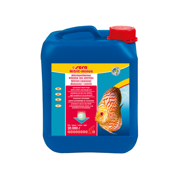 Bassin de jardin : sera Nitrite-moins 5000ml (20000L), Traitement Sera