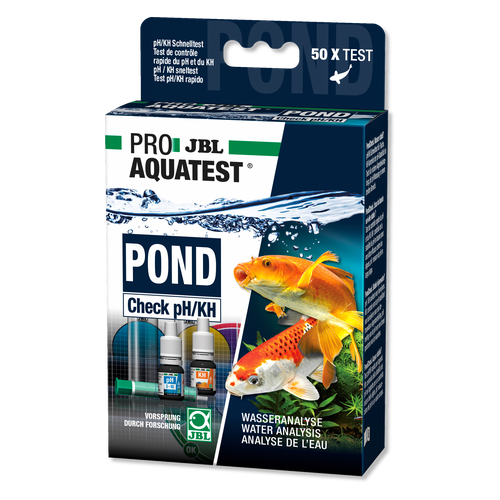 Bassin de jardin : PROAQUATEST POND Check pH/KH, Tests pour bassin