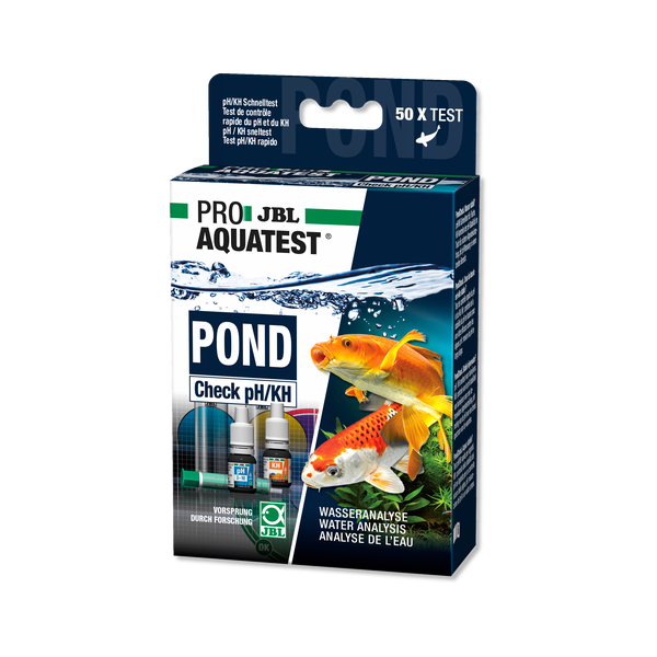 Bassin de jardin : PROAQUATEST POND Check pH/KH, Tests pour bassin