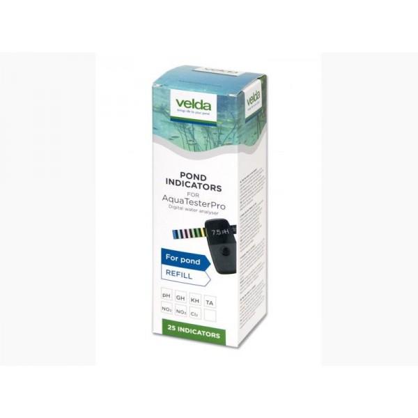 Bassin de jardin : Indicateur AquaTesterPro 25 Bandelettes, Fin de série