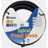 Bassin de jardin : Tuyau souple 20 mm spirale 5 m SuperFish, Tuyau annelé et collier