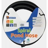 Bassin de jardin : Tuyau souple 25 mm spirale 10 m SuperFish, Tuyau annelé et collier